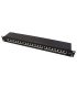 Patchpanel Cat6A FTP 19" 1U 24 Puertos