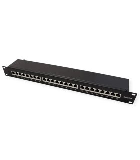 Patchpanel Cat6A FTP 19" 1U 24 Puertos