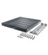 Bandeja telescópica 1U para rack suelo f-600. Fijación 4 puntos. 30 Kg