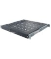 Bandeja Telescópica 1U para Rack suelo. F350 Fijación 4 puntos.