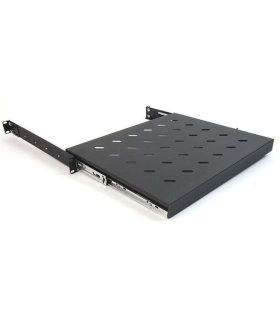 Bandeja Telescópica 1U para Rack suelo. F350 Fijación 4 puntos.