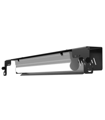 Panel LED profesional 19" 1U negro