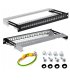 PATCHPANEL vacío 24 PUERTOS RJ45 formato rack 19" extensible