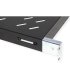 Bandeja F4P 1U Fija para Rack Fondo 800/1000 19"