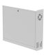 Rack mural 19" 2U f-130mm abatible blanco