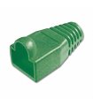 Protector conector macho rj45 (Bolsa 100 und) Color Verde