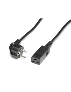 CABLE ALIMENTACION 2 mts. IEC320-C19 16A/250V NEGRO