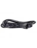 Cable Alimentación 3mts IEC320-C19/C20 16A/250V Negro