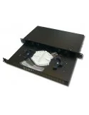 Bandeja 19" Extraible de Fibra Óptica para 24 conectores duplex SC