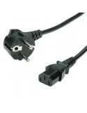 CABLE ALIMENTACION 1,8mts IEC-SCHUKO NEGRO 19.08.1018