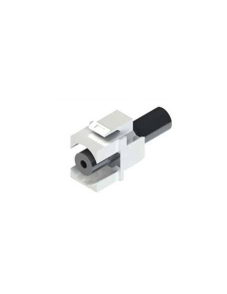 Adaptador/Doble Hembra Mini-Jack stéreo 3.5 mm formato Keystone