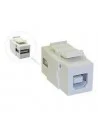 Adap. KEYSTONE USB-B Hembra a USB-A Hembra dual