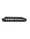 Patchpanel 10" 1U 12 Huecos KEYSTONE