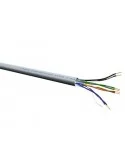 CABLE RED RJ45 CAT.5E UTP FLEXIBLE AWG24, 100Mts