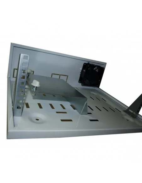 Armario Rack mural 3U vertical 600x400x155 mm.