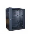 Rack mural 19" 9U F600. Puerta cristal