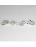 Conector RJ45 8 Hilos CAT.6 FTP (Bolsa 100 UNDS)