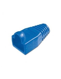 Protector conector macho rj45 (Bolsa 10 und) Color azul