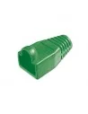 Protector conector macho rj45 (Bolsa 100 und) Color Verde