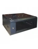 Rack Mural 19" 4U F450mm. Puerta Cristal. SIN Accesorios.