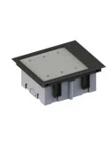 Caja de empotrar en suelo 92-128 mm de 3 elementos.