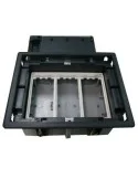 Caja de empotrar en suelo 92-128 mm de 3 elementos. ekanet