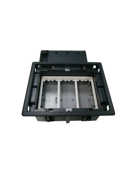 Caja de empotrar en suelo 92-128 mm de 3 elementos. ekanet