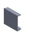Tapa ciega para perfil de 45x45 de aluminio