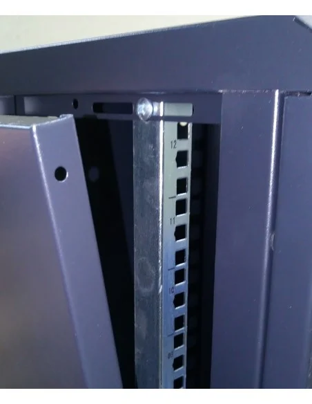 Armario rack Mini Mural de 10" de 12U. Negro RAL 9004