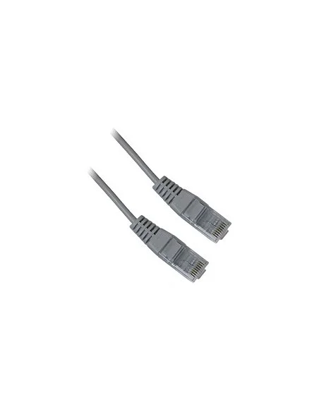 Latiguillo rj45 1 par 2mt gris