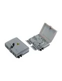 Caja de distribución y empalme FTTH 16 fibras