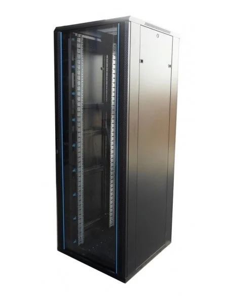 Rack 19" 42U 800X800 Pta cristal. SIN accesorios