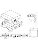 Armario rack 3U Vertical + 2U horizontal