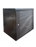 Rack Mural 19" 12U F450. Puerta Cristal. SIN Accesorios.