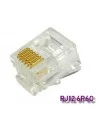 Conector RJ12 6 Hilos / 6 pines