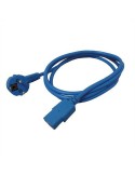 CABLE ALIMENTACIÓN shucko a IEC , 1,8 METROS AZUL
