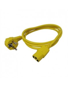 CABLE ALIMENTACIÓN shucko a IEC , 1,8 METROS Amarillo