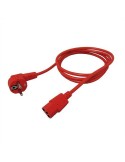 CABLE ALIMENTACIÓN shucko a IEC , 1,8 METROS ROJO