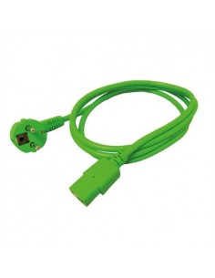 CABLE ALIMENTACIÓN shucko a IEC , 1,8 METROS VERDE