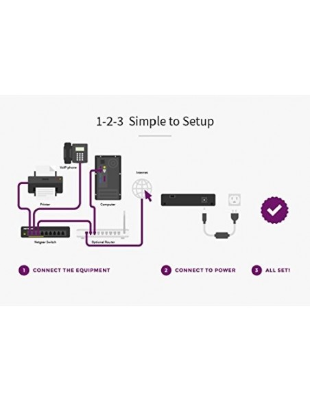Switch ProSAFE 24 puertos autosensing 10/100/1000 Base-T