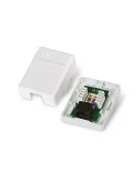 0884.RS6U1T-ROSETA DE SUPERFICIE PARA RJ45 CAT6 UTP 1 TOMA