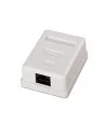Roseta de superficie CAT6 FTP con 1 RJ45