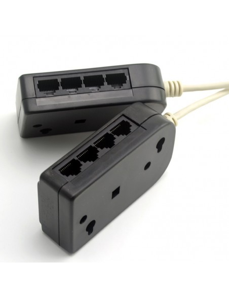 Multiplexor pasivo 1 entrada RJ45 8 salida