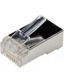 Conector RJ45 8 Hilos CAT.6 FTP (Bolsa 100 UNDS)