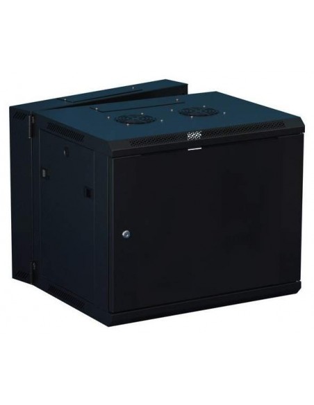 Rack Mural 19" 6U F550 Puerta Metálica Ciega. SIN Accesorios