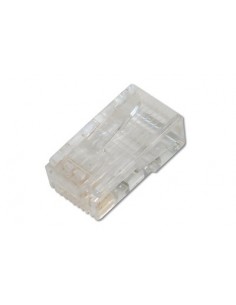 Conector RJ45 Macho CAT6 UTP c/guía