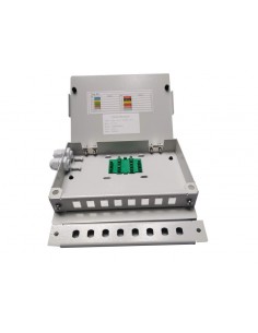 Caja Fibra Óptica Int.Pla. 8 fibras SC/ST simplex