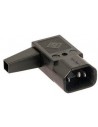 Conector IEC 320 C14 Macho Der.