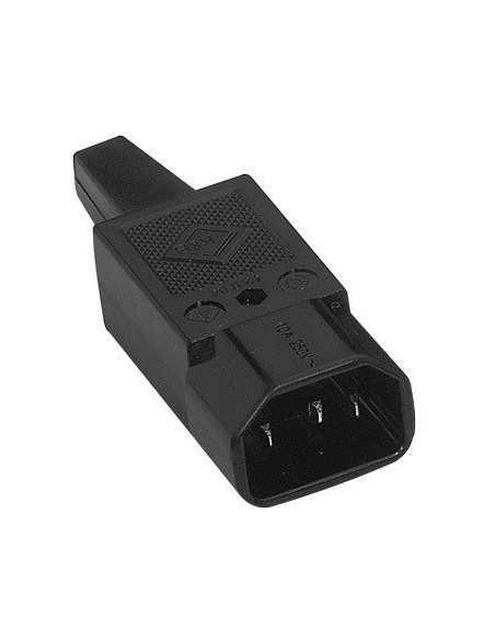 Conector IEC 320 C14 Macho