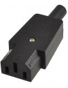 Conector IEC 320-C13 Hembra Recto